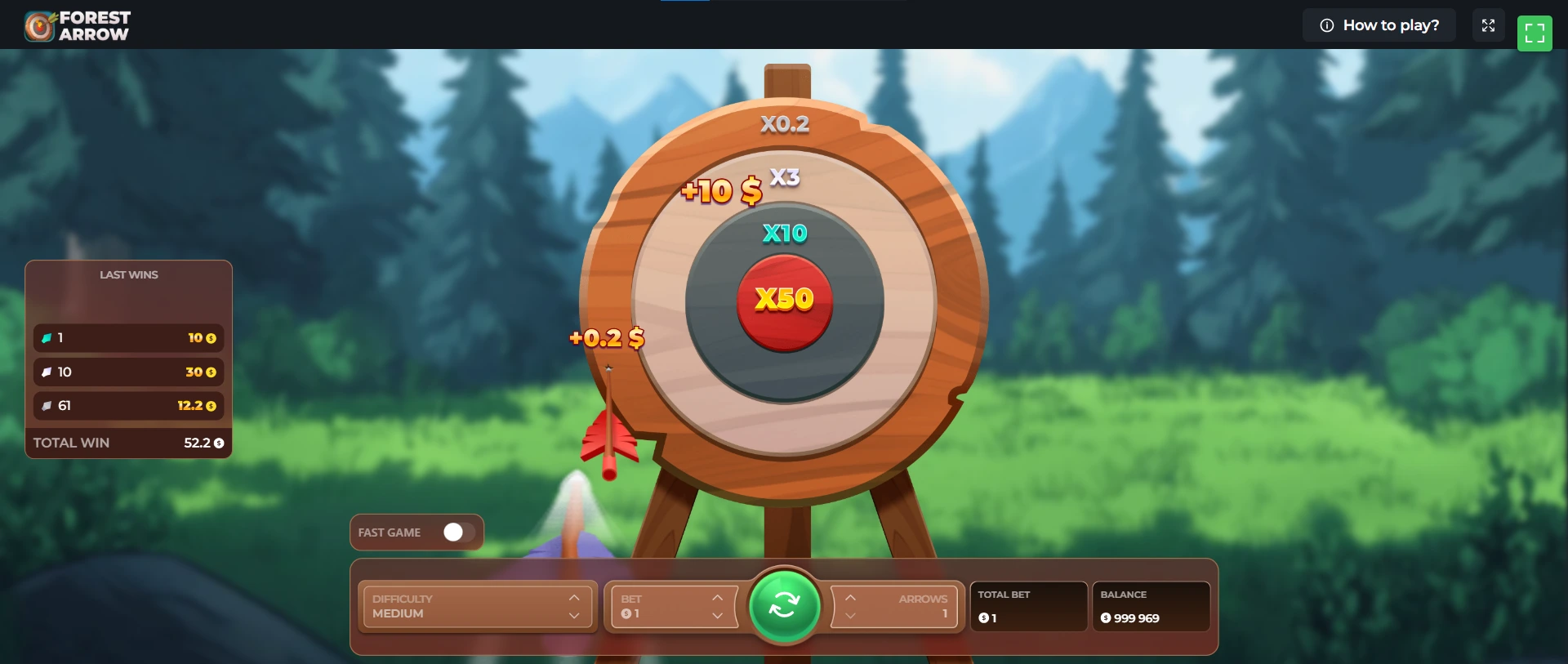 Forest Arrow Gameplay Review